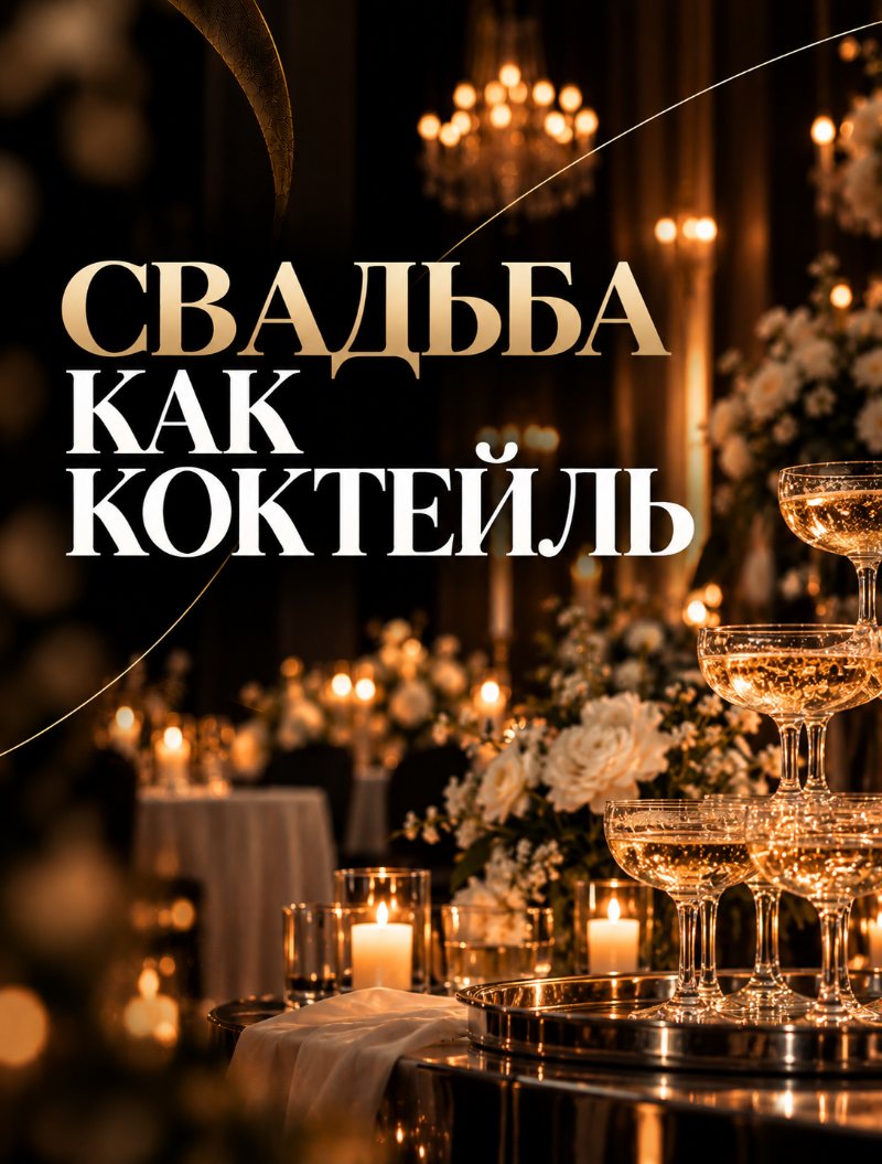 Обложка видео «Свадьба как коктейль»